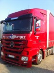 Trailer rig Mercedes